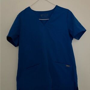 Figs Blue Scrub Set (Top & Bottoms)